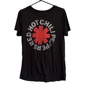Bravado Red Hot Chili Peppers Band Shirt Womens XL Black Excellent Graphic Tee